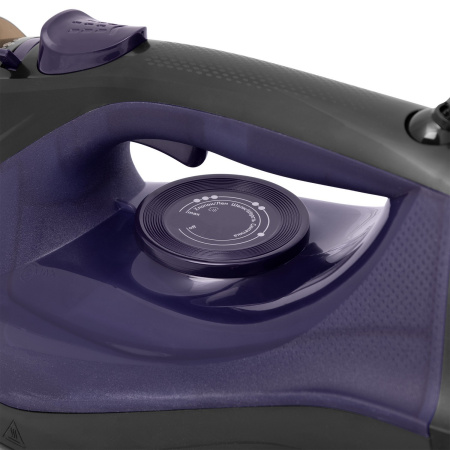 Утюг BBK ISE-2413 черный/фиолетовый