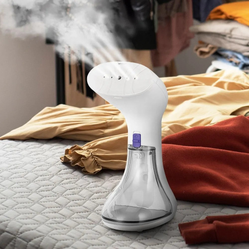 Отпариватель ручной Kitfort КТ-9198 белый/фиолетовый