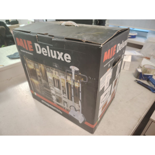 УЦ Отпариватель MIE Deluxe 380638 белый (плохая упаковка, б/у, нет документации, ремонт контактов утюжка)