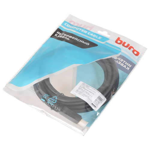 Кабель аудио-видео Buro DisplayPort (m)/DisplayPort (m) 5м. черный (BHP-DPP-1.4-5)