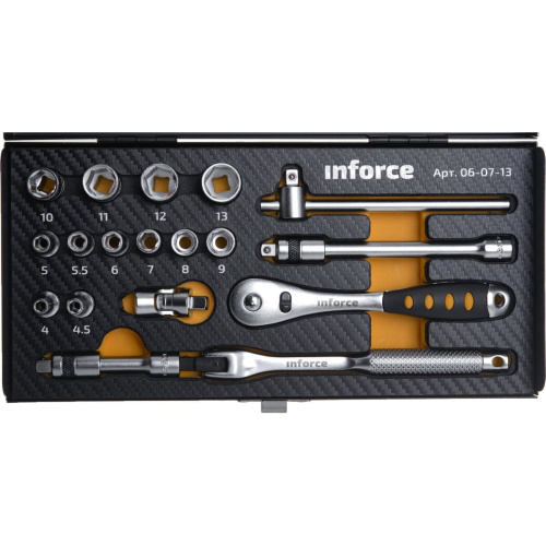 Набор инструментов Inforce 06-07-13 1/4" 18 предметов
