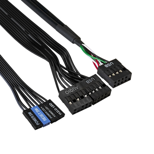 Корпус ExeGate BAA-105-01AAA400 EX291141RUS Minitower (mATX, БП AAA400 с вент. 8см, 4*USB, аудио, черный)