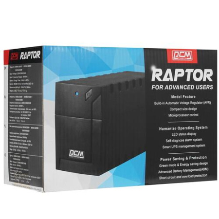 ИБП Powercom Raptor RPT-600A EURO