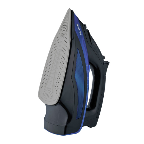 Утюг Vitek VT-8327MC черный/синий