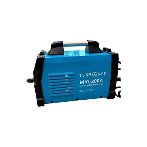 Сварочный полуавтомат Turbosky MIG-200А без газа 3 в 1 инвертор MIG-MAG/ММА/TIG 7.0кВт