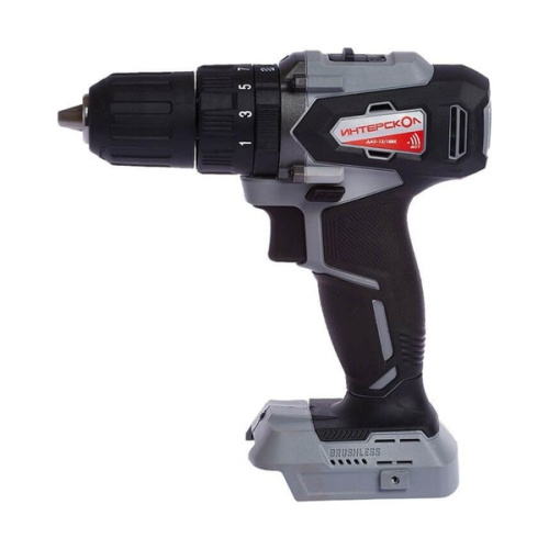 Дрель-шуруповерт Интерскол ДАУ-13/18ВК АПИ кейс (573.0.0.70) без АК и ЗУ