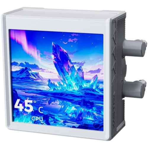 СВО XASTRA Octant LC360 ARGB WH Intel LGA LGA1851/1700/1200/115X/AM5/AM4 ( 4" LCD IPS screen, 3x120 ARGB FDB fan, TDP 315W, white