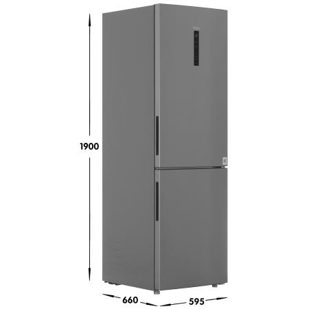 Холодильник Haier C4F637CXRGU1 серебристый