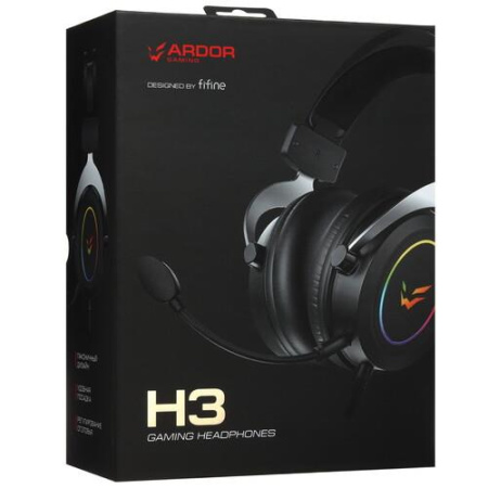 Проводные наушники ARDOR GAMING H3 черный