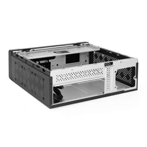 Корпус ExeGate FL-102 EX294018RUS Desktop (mini-ITX, без БП, 2*USB+1*USB3.0, аудио, черный)