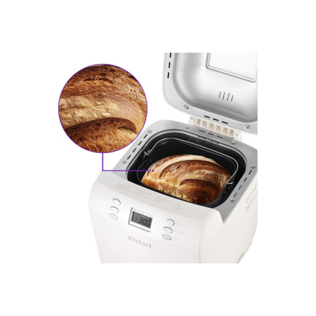 Хлебопечь Kitfort КТ-311 белый