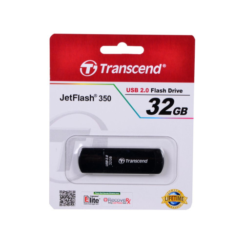 USB-флешка 32G USB 2.0 Transcend JetFlash 350 (TS32GJF350)