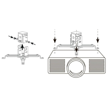 Кронштейн Wize WTH130 белый