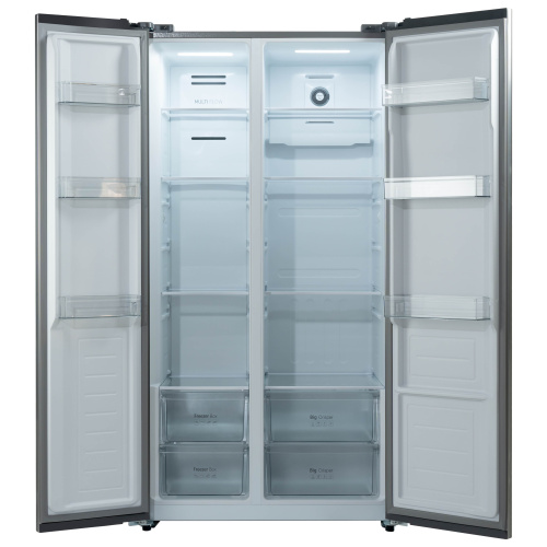 Холодильник Бирюса SBS 541 TGG бежевое стекло