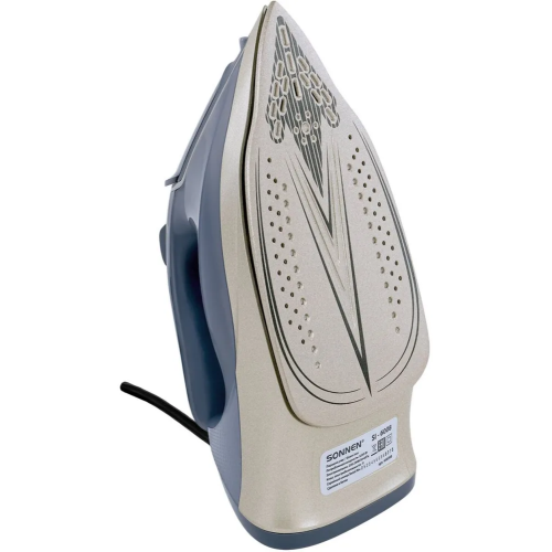 Утюг SONNEN SI-6008 серебристый/золотой