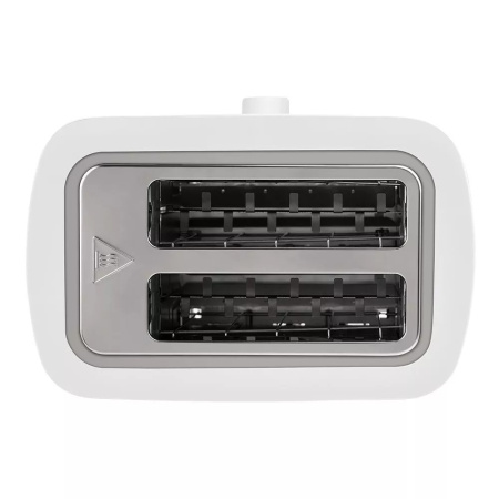 Тостер KitFort КТ-4025 белый/стальной