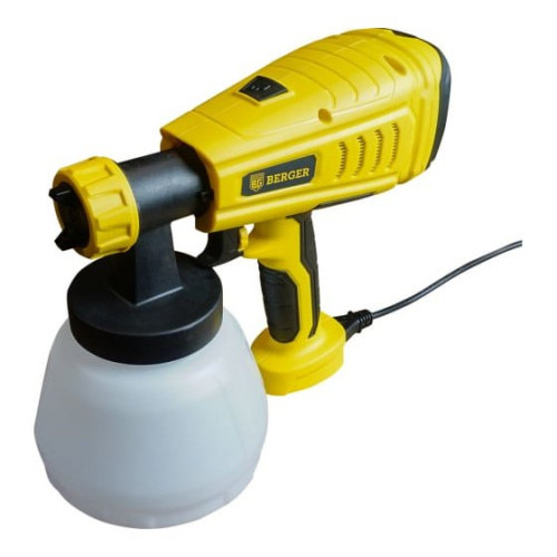 Краскопульт электрический BERGER BG1413 универсальный Малер 550ВТ 1.2 л/мин