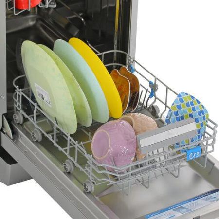 Посудомоечная машина Midea MFD45S350Si серебристый