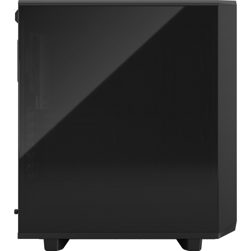 Корпус Fractal Design Meshify 2 Compact Black - DARK TG / ATX, TG / 2x140mm & 1x120mm fans inc. / FD-C-MES2C-02