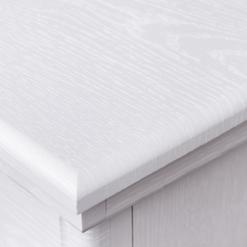 Портал каминный из МДФ RealFlame Aurora WT айвори айвори под очаги (Majestic, Fobos, Eugene, 3D Olympic) белый