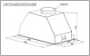 Вытяжка полновстраиваемая ZUGEL ZHI524GW белый/белый