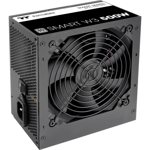 Блок питания Thermaltake Smart W3 500 (PS-SPW-0500NNFAWE-1) /Non Modular/Non Light/Full Range/Analog/80 Plus/EU/Non JP CAP