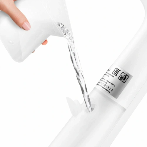 Отпариватель ручной Kitfort КТ-998-1 фиолетовый/белый