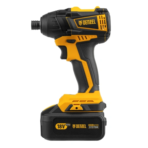 Винтоверт Denzel CID-IB-200 ударный аккумуляторный бесщет 18В Li-Ion (26510)