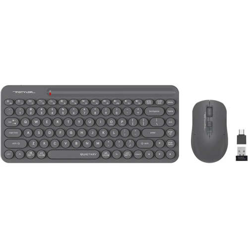 Клавиатура + мышь A4Tech Fstyler FG3200 Air2 серый