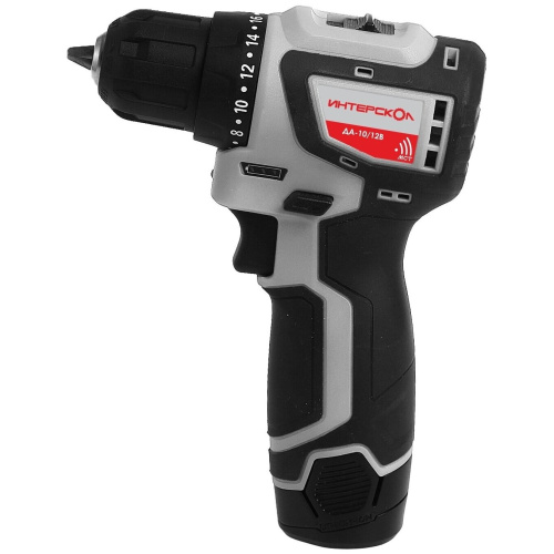 Дрель-шуруповерт ИНТЕРСКОЛ ДА-10/12В (687.1.2.70)