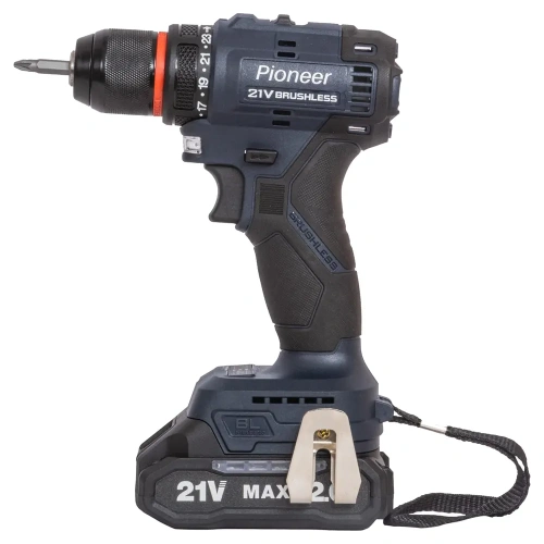 Дрель-шуруповерт аккумуляторная Pioneer CD-E2012BL-01C