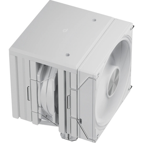 Кулер upHere UE2T6 White / 6HPx6mm, 265W TDP, dual tower, 2x120mm fans, 600-1650RPM, 68 CFM, 25dBA