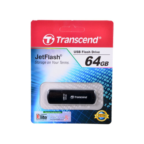 USB-флешка Transcend 64Gb Jetflash 350 TS64GJF350 USB2.0 черный
