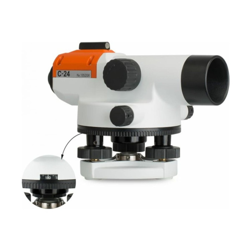 Оптический нивелир RGK С-24 (4610011870316) с поверкой