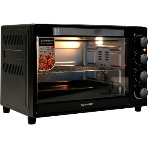 Мини-печь SONNEN EO-HL38K (458306) черная