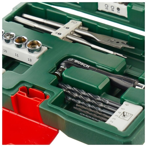 Набор принадлежностей Bosch V-line 41 предмет (жесткий кейс)