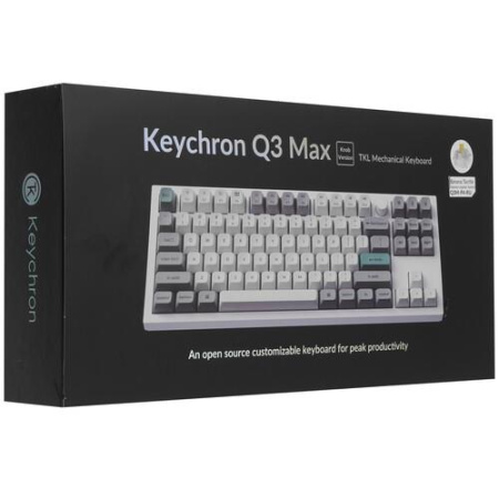 Клавиатура проводная + беспроводная Keychron Q3 Max