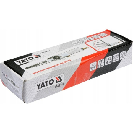 Пневмошлифмашина ленточная YATO YT-09741