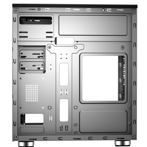 Корпус ACD Coffre 102N (MO-TC600-000) mATX, Black, 80mm rear Fan, w/o PSU