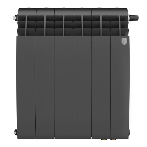 Биметаллический радиатор отопления Royal Thermo BiLiner 500 Noir Sable VR80 6 секций
