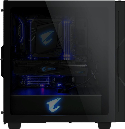 Корпус Gigabyte AORUS С300 GB-AC300G черный без БП ATX 4x120mm 4x140mm 2xUSB3.0 audio bott PSU