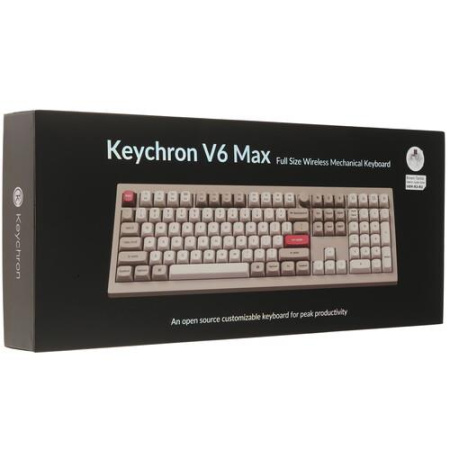Клавиатура проводная + беспроводная Keychron V6 Max