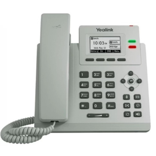 Телефон IP Yealink SIP-T31P Light Gray серый