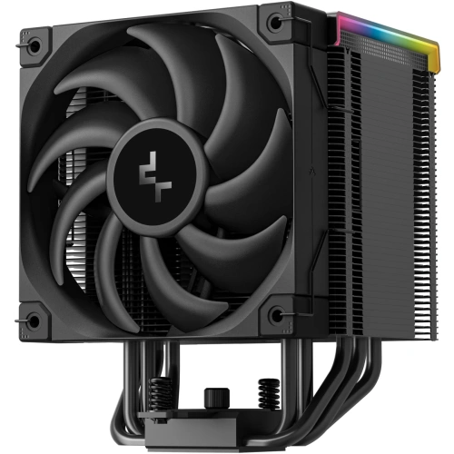 Кулер DEEPCOOL AK500 Digital Pro LGA20XX/1700/1200/115X/AM5/AM4 (TDP 240W, PWM, Fan 120mm, 5 тепл. трубок, ARGB, черный) Ret