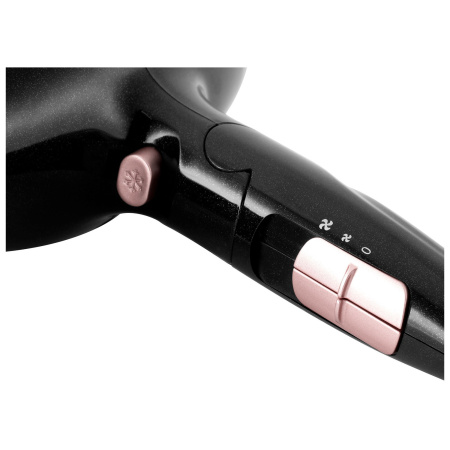 Фен SunWind SUHD 550 черный/розовое золото