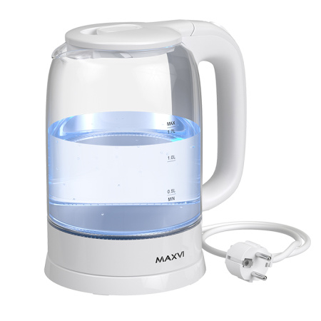Чайник MAXVI KE1741G white