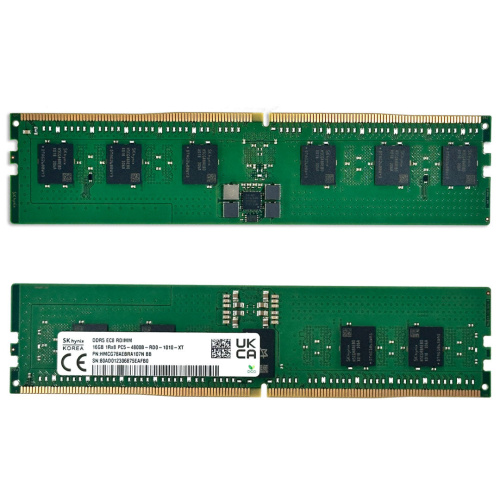 ОЗУ Hynix HMCG78AEBRA107N DDR5 16GB RDIMM 4800Mbps ECC Registered x8, OEM