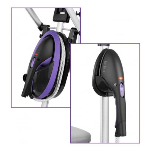 Гладильная система Kitfort КТ-992-1 черный/фиолетовый