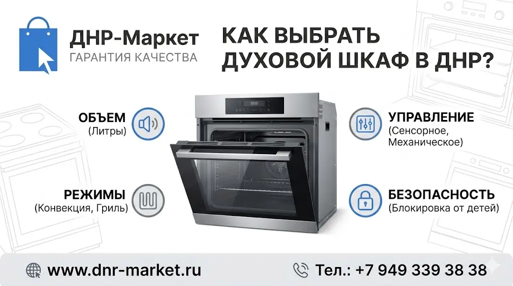 Духовые шкафы ДНР
